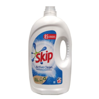 Detergente roupa Skip Active Clean 85 doses